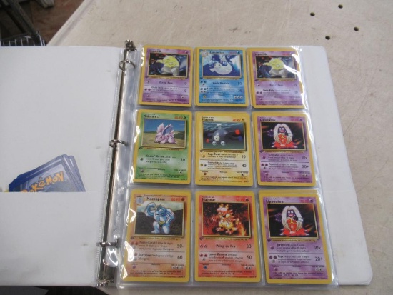 Binder of Pokemon cards