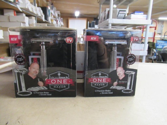 2 New Rick Harrison Micro Touch Razor