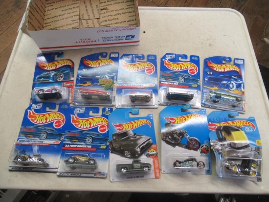 10 New hot wheels