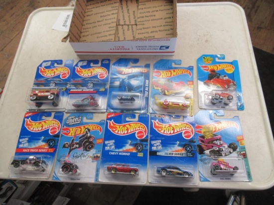 10 New hot wheels