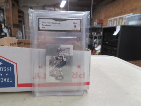 2002 tom brady graded card