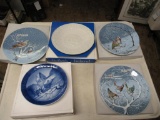 5 Piece collector plates NO SHIPPING