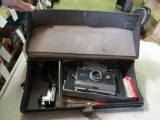 Polaroid 450 camera w/case
