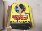 Box of Unopened Packs of Dick Tracy Cards