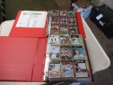 2 Binders of sport cards