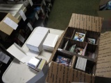 Box of sport cards