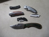 Lot of pocket knives