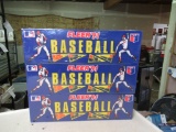 3 Sealed boxes of sport cards
