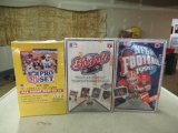 3 Sealed boxes of sport cards
