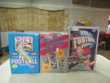 3 Sealed boxes of sport cards