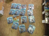 Box of action figures