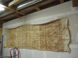 Leather?? Table cloth 14x51