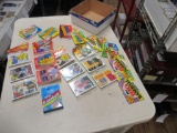Sealed Packs of Sports Cards