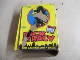 Box of Unopened Packs of Dick Tracy Cards