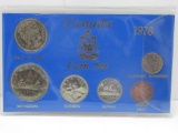 1976 Canada Complete Coin Set in Display Holder