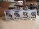 Vintage Chevron Seahawks glasses. NO SHIPPING