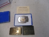 Vintage 70's Belt Buckles.