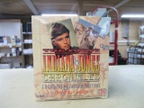Sealed box of The young Indiana Jones trading cards.