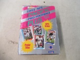 Sealed packs of Pacific Football cards.