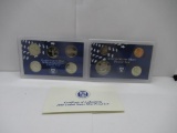 1999 United States Mint Proof Coin Set with 50 State Quarters Original 5 Quarters