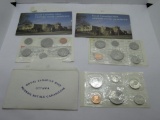 3 Count Lot of Royal Canadian Mint Uncirculated Coin Sets in Original Envelopes