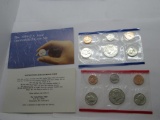1991 United States Mint Uncirculated Coin Set in Original Envelope