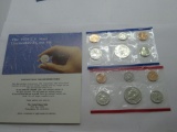 1991 United States Mint Uncirculated Coin Set in Original Envelope