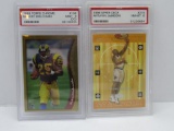 2 Card Lot of PSA Graded Rookie Cards from Collection