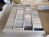 Box of Sports Cards