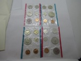 2 Count Lot of 1972 United States Mint Uncirculated Coin Sets in Original Envelopes