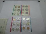 2 Count Lot of 1972 United States Mint Uncirculated Coin Sets in Original Envelopes