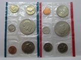 1975 United States Mint Uncirculated Coin Set in Original Envelope