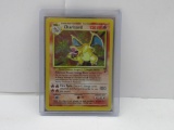 Vintage Pokemon CHARIZARD Base 2 Set Holofoil Rare Card 4/130