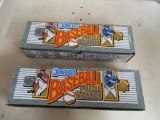 2 1990 Don Russ Factory Sealed Baseball Sets