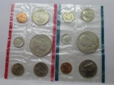 1975 United States Mint Uncirculated Coin Set In Original Envelope