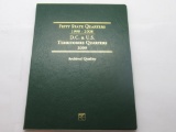 Littleton Fifty State Quarters Album with Complete State Quarter & Territory Set - $14 Face Value