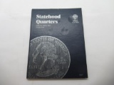 Vintage Whitman Statehood Quarters Collection Book with 16 Quarters Coins