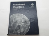 Vintage Whitman Statehood Quarters Collection Book with 30 Coins