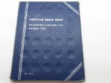 Vintage Whitman Lincoln Head Cent Album Starting 1941 with 88 Coins
