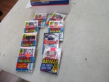 Sealed packs of sport cards