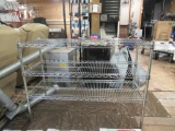 3 Tier metro shelf 35x48x18 NO SHIPPING