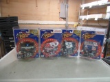 4 Dale Earnhardt & jr winners circle die cast