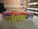 Box of sport cards