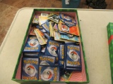 Box of pokemon cards & more