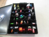 Hot wheels in collector case