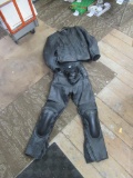 Joe rocket leather jacket w/pants Sz:46