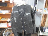 Leather vest Sz:40
