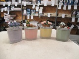 4 Scented candles NO SHIPPING