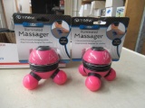 2 New vibrating massagers