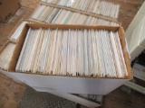 Short box of comic books